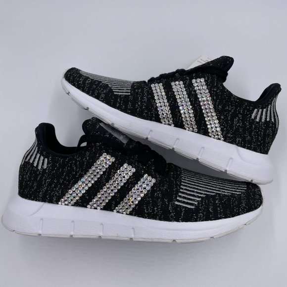 Swarovski Adidas Swift Run Womens Shoes - Picture 4 of 8